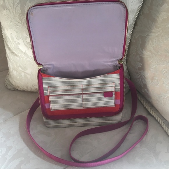 Fossil Super Cute Multi Stripe Crossbody - Picture 2 of 7